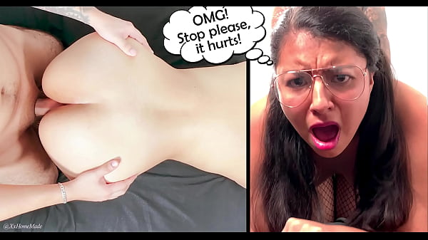 FIRST TIME ANAL! – Very painful anal surprise with a sexy 18 year old Latina college student.